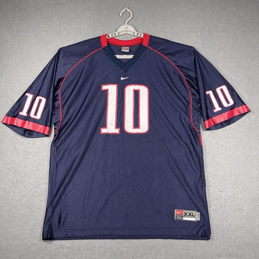 University of Arizona Wildcats Jersey Mens XXL 2XL Blue #10 Mike Thomas 2007